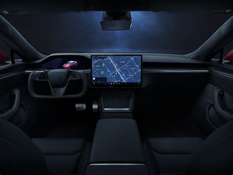 Tesla Plaid Interior