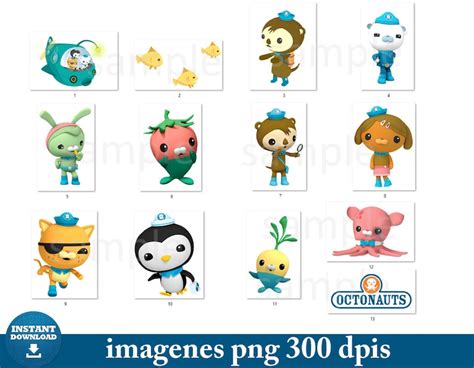 The Octonauts Characters