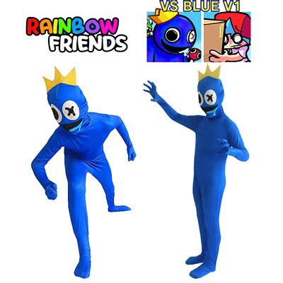 ROBLOX RAINBOW FRIENDS Cosplay Costume Kids Adults Halloween Outfit ...