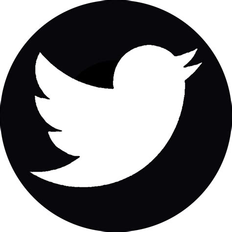 Twitter Logo Png Transparent Background Black - IMAGESEE