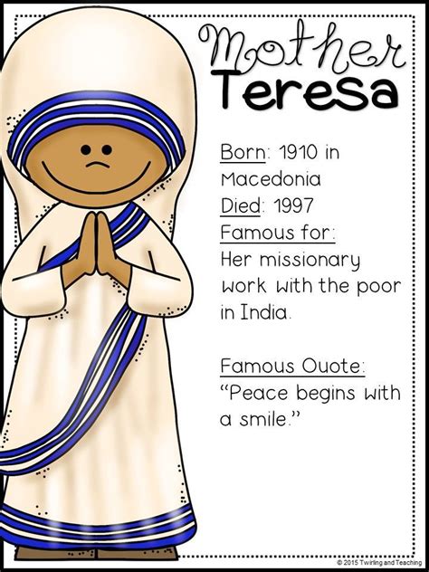 Mother Teresa Biography - MadilynnfvKnox