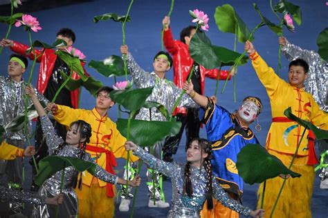 In Pictures: Opening ceremony of 19th Asian Games | The Straits Times