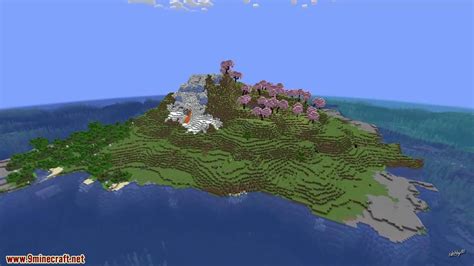 Big Survival Island Seed Minecraft Pe Bedrock Seeds