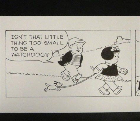 Original NANCY & SLUGGO comic strip art 1982, signed by artist ...