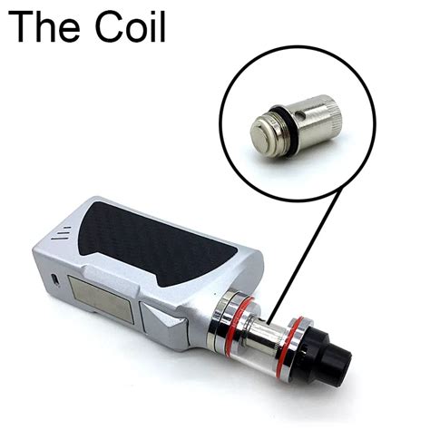 Coils For 90W Vape Mod Box Kit Atomizer Core Clearomizer Vaporizer Tank ...