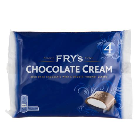 B&M: > Fry's Chocolate Cream 4pk - 237533