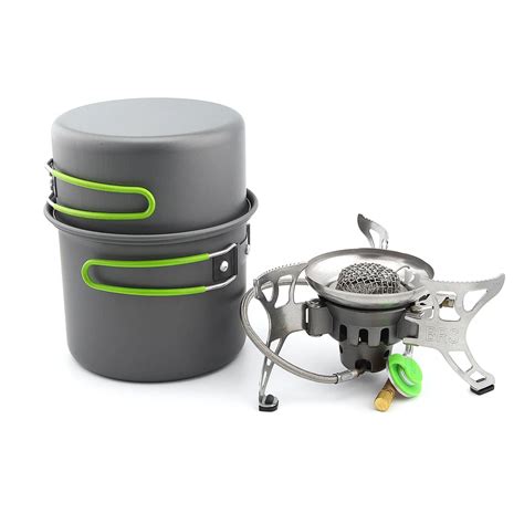 BRS T15A Outdoor Camping Cookware Hiking Picnic Non sticky Cooking Pot ...