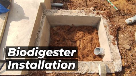 Installation of a Biodigester for the minimal 1 bedroom off-grid house ...