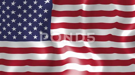 Animated American Flag Background