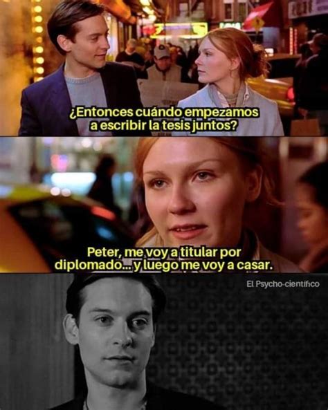 Mary Jane rechazando a Peter Parker: Origen y los mejores memes ...