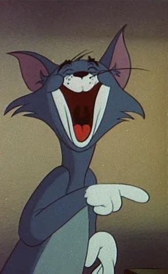 Tom the Cat (Tom and Jerry) Laughing and Pointing Blank Template - Imgflip