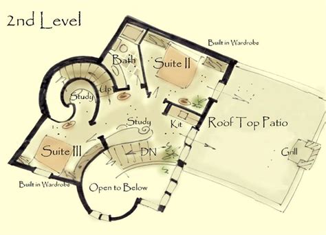 Tropical house plan, Unique house plans exclusive collection