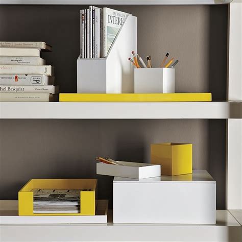 Lacquer Office Accessories - Modern - Desk Accessories - by West Elm