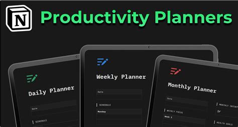 11+ Life & Productivity Notion Templates