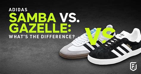 adidas Samba vs. Gazelle: what's the difference?