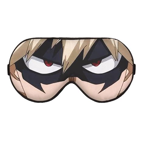 Katsuki Bakugou Mask My Hero Academia Anime Sleep Mask - Printarest