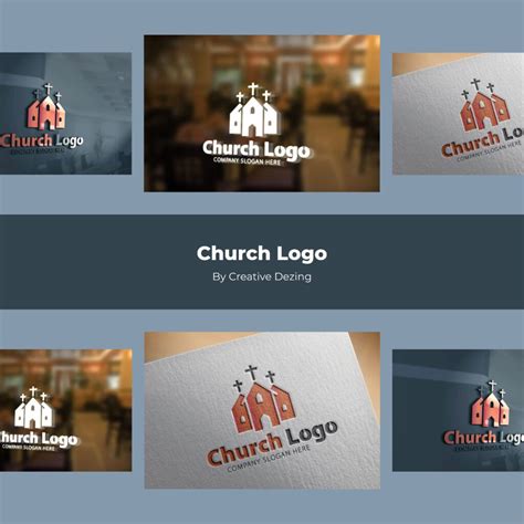 Church Logo Design Template - MasterBundles