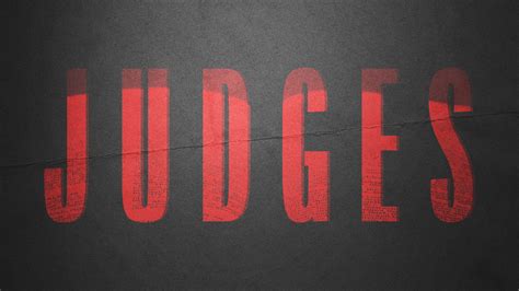 Book of Judges – Ministry Designs