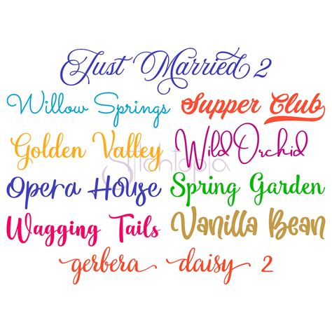 Script Embroidery Font Bundle #6 10 Fonts | ubicaciondepersonas.cdmx.gob.mx