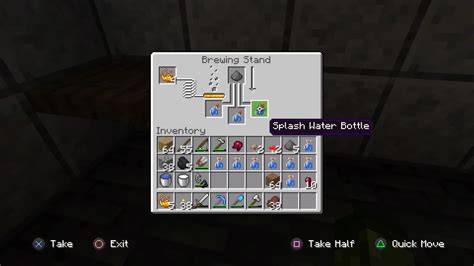 Minecraft: How to Make a Splash Potion of Weakness | VGKAMI