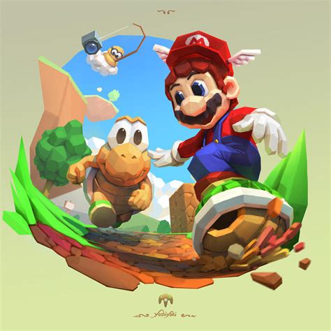 Mario 64 Fanart by yoshiyaki on DeviantArt