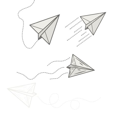 Paper Plane Origami Clipart, Paper Clipart, Plane Clipart, Paper Plane ...