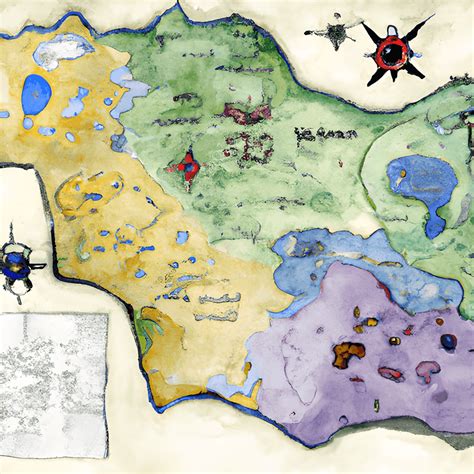 Dungeons and Dragons Map Graphic · Creative Fabrica