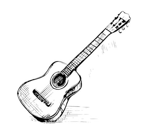 Update more than 78 guitar images sketch - seven.edu.vn