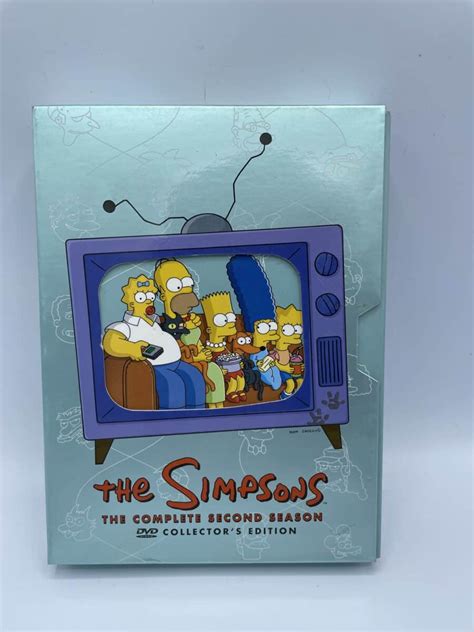 the Simpsons – Season 2 – 4 DVD’s – The Men's Exchange