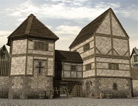 Medieval Gatehouse | Daz 3D