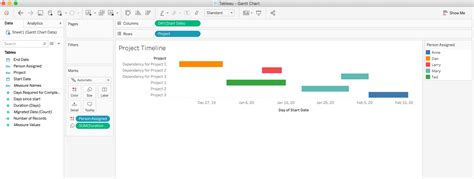 How To Make A Gantt Chart: Tableau, Excel, & Google Sheets