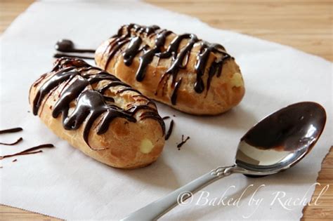 pate a choux: cream puffs and eclairs - baked by rachel | Pâte à choux ...