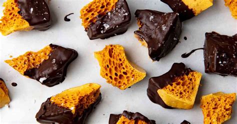 The Best Honeycomb Recipe (Easy honeycomb candy) - The Flavor Bender