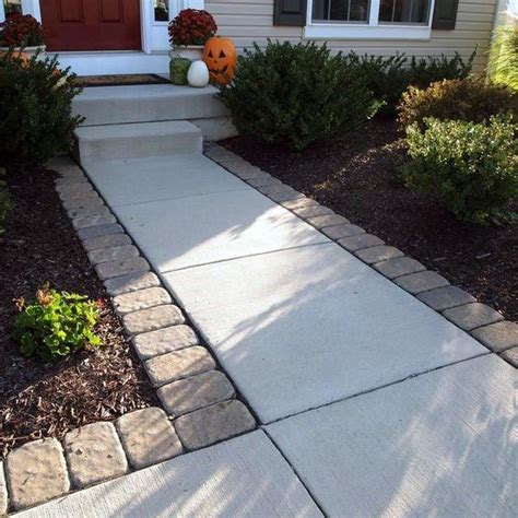 Top 60 Best Concrete Walkway Ideas - Outdoor Path Designs