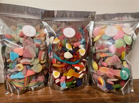 Pick 'n' Mix Sweets 500g Bag. Fizzy Jelly or Mixed - Etsy UK | Sweets ...