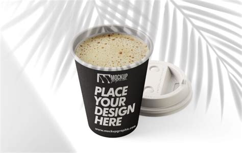 Coffee Cup Mockup Design - Mockup Graphic