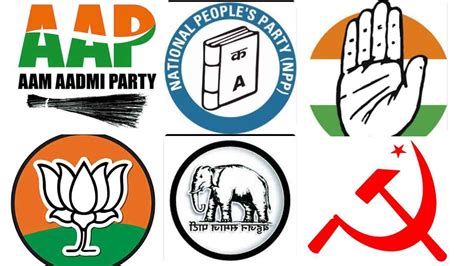 Political Parties Symbols In India, Names, Symbols, List, 53% OFF