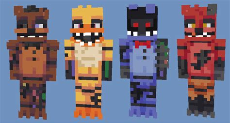 Fnaf skins for minecraft - reloppars