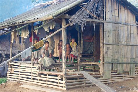 Mangyan Village | The Mangyan Tribe children timidly watch t… | Flickr