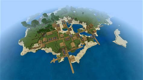 Top 10 Island Village Seeds For Minecraft Bedrock 2020 Slide 5 5580 ...