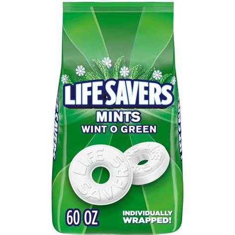 Life Savers Breath Mints Bulk Hard Candy, Wint-O-Green, 60 Oz - Costco ...