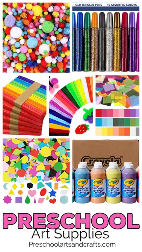 Preschool Art Supplies - Preschool Arts and Crafts