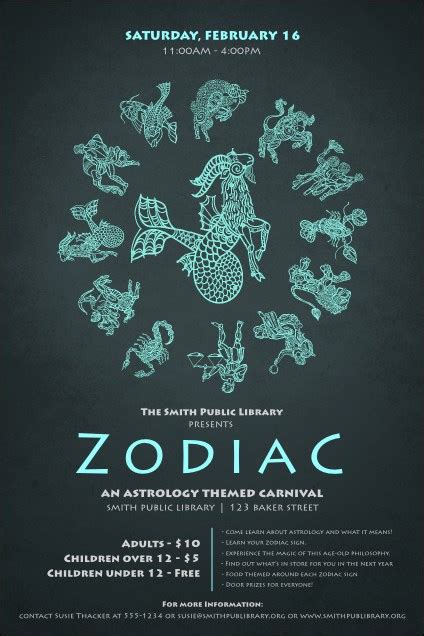 Zodiac Poster