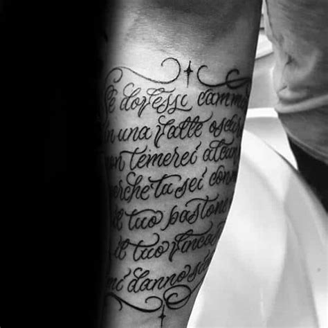 Forearm Tattoos For Men Quotes