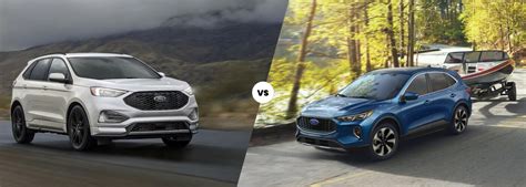 Ford Edge vs Ford Escape: Which One is the Right SUV for You?