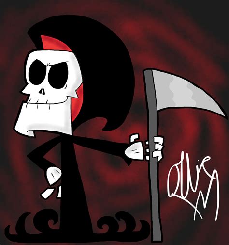 Grim Reaper (Billy and Mandy Fanart) by SodiiumArt on DeviantArt