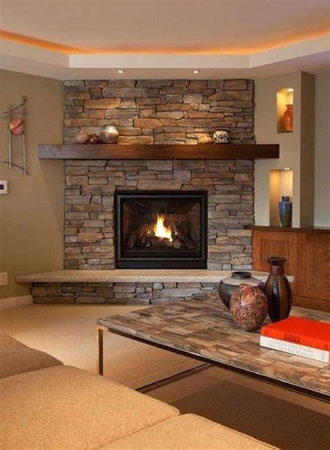 50+ Fantastic Corner Fireplace Ideas | Make Your Room Feel Relaxed