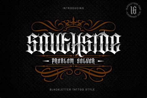 30+ Best Tattoo Fonts & Lettering | Design Shack