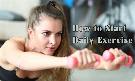 How to Start Daily Exercise - Sparkling Insights Blogs