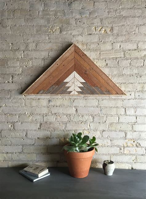 Wood Wall Art, Reclaimed Wood Wall Art, Wood Decor, Wood Art, Modern ...